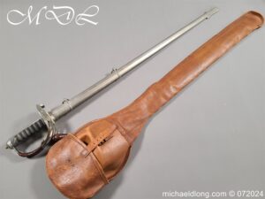 Scots Guards Sword Named to Major Lord Hesketh WW2