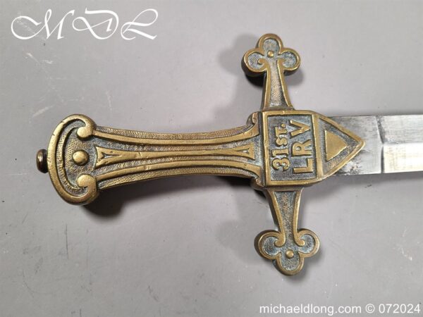 British P1856 Drummer MK 1 Sword 31st Lanarkshire - Image 12