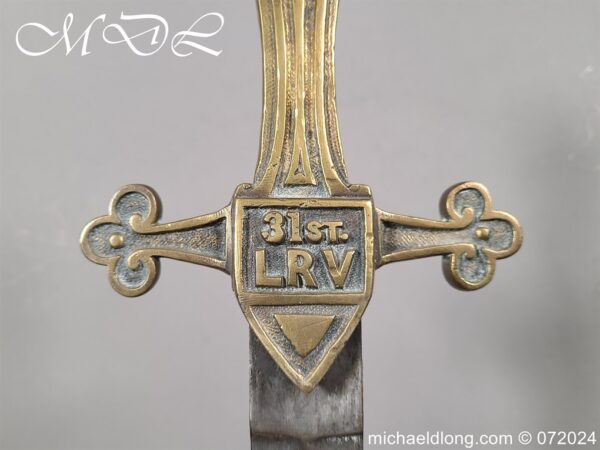 British P1856 Drummer MK 1 Sword 31st Lanarkshire - Image 9
