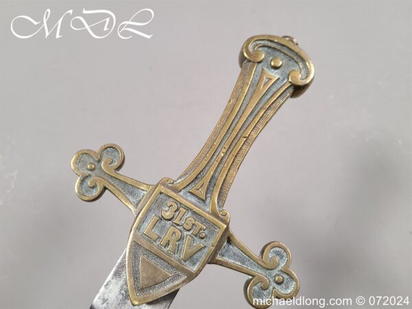 British P1856 Drummer MK 1 Sword 31st Lanarkshire - Image 6
