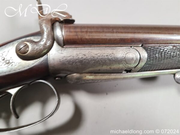 Pinfire 19th Century Sporting Gun by R Scott - Image 16