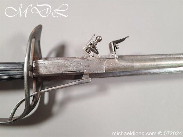 Flintlock 19th Century Sword Pistol - Image 21