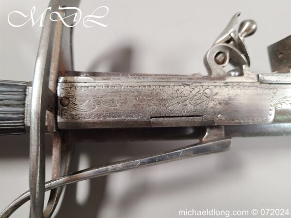 Flintlock 19th Century Sword Pistol - Image 17