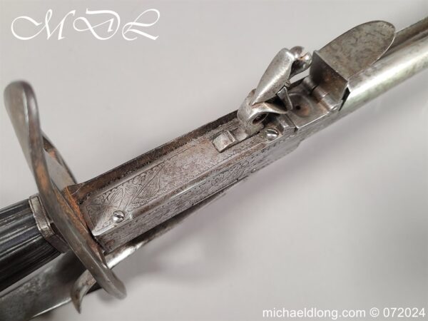 Flintlock 19th Century Sword Pistol - Image 16