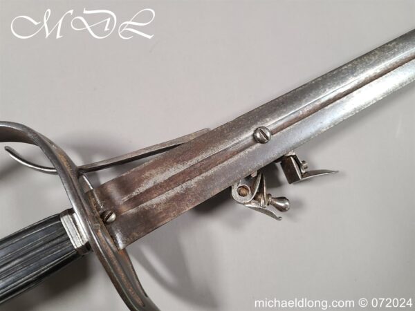 Flintlock 19th Century Sword Pistol - Image 9