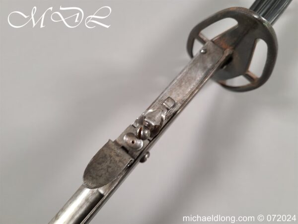 Flintlock 19th Century Sword Pistol - Image 7