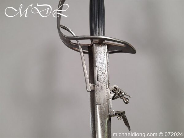 Flintlock 19th Century Sword Pistol - Image 5