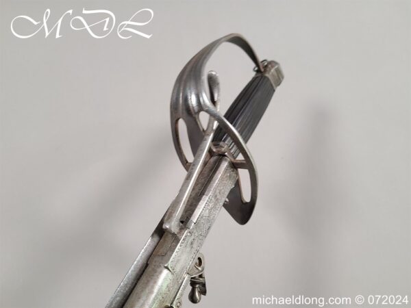 Flintlock 19th Century Sword Pistol - Image 4