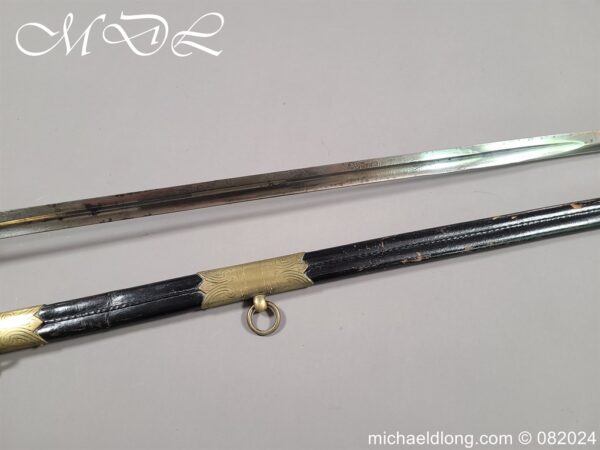 Royal Naval Reserve WW1 Officers Sword - Image 27
