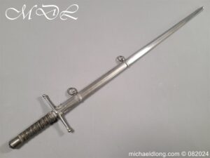 Victorian H L I Officers Cross Hilt Sword - Henry Alexander Schank