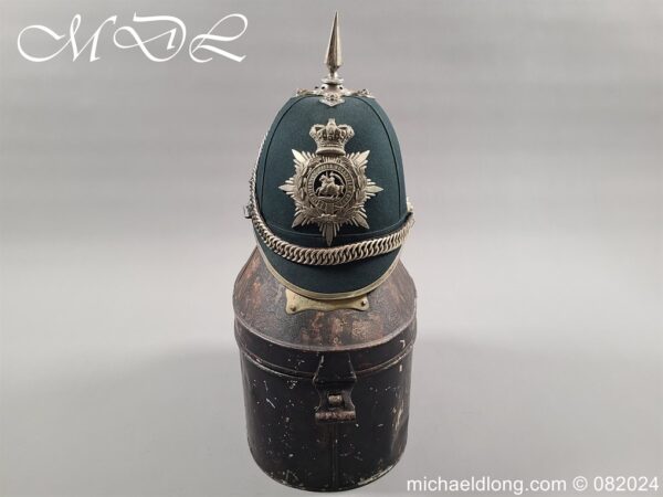 Victorian 1st Fifeshire Officers Home Service Helmet