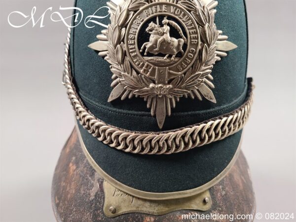 Victorian 1st Fifeshire Officers Home Service Helmet - Image 20