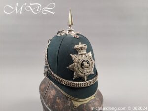 Victorian 1st Fifeshire Officers Home Service Helmet