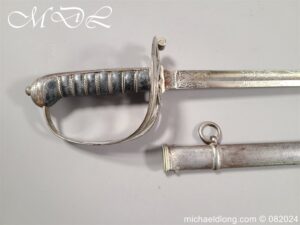 Alternative view of Victorian Scots Fusiliers Guards Levee Sword – Hon G Vernon