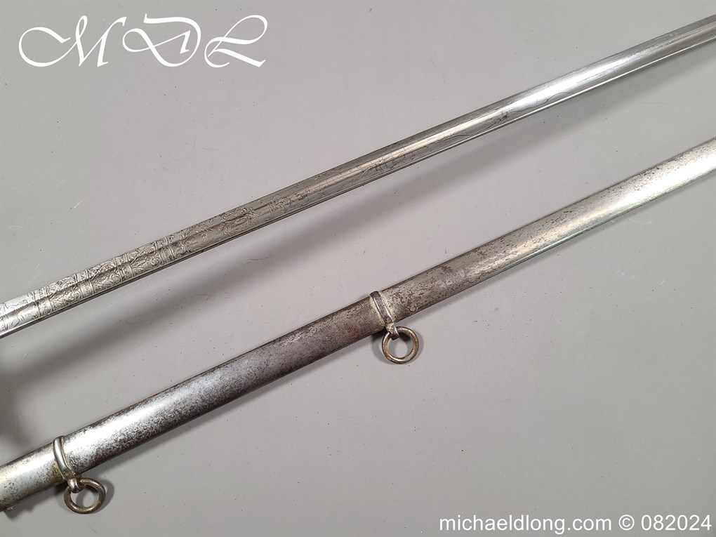 Victorian Scots Fusiliers Guards Levee Sword – Hon G Vernon - Image 25