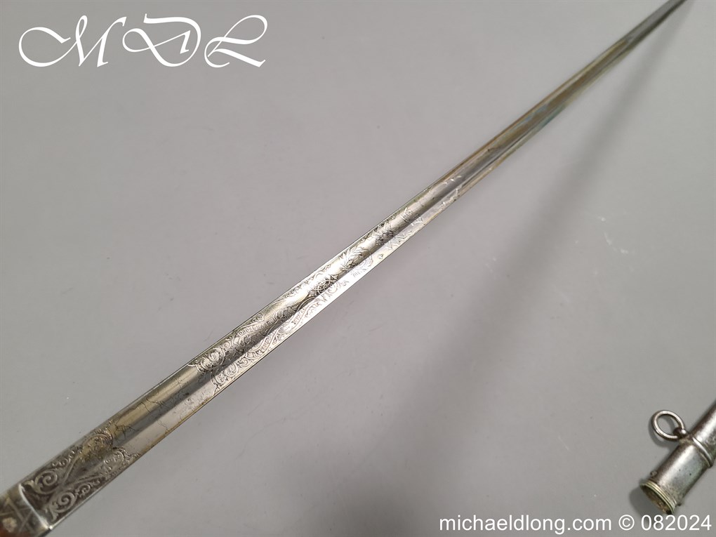 Victorian Scots Fusiliers Guards Levee Sword – Hon G Vernon - Image 21