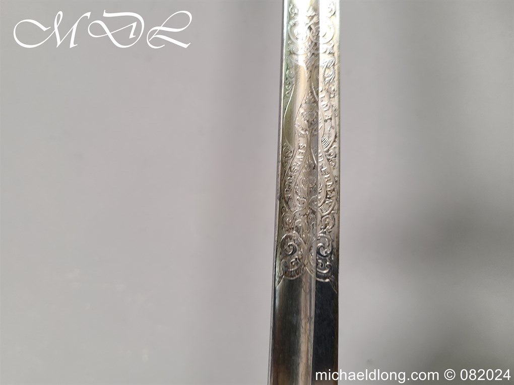 Victorian Scots Fusiliers Guards Levee Sword – Hon G Vernon - Image 19