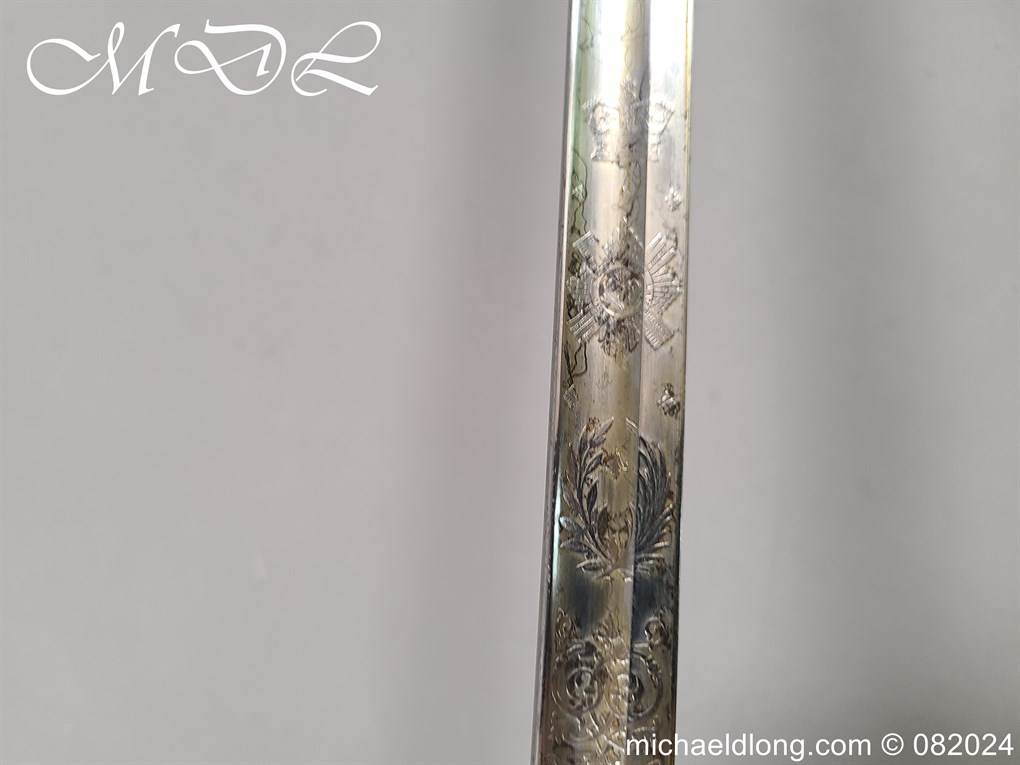 Victorian Scots Fusiliers Guards Levee Sword – Hon G Vernon - Image 17