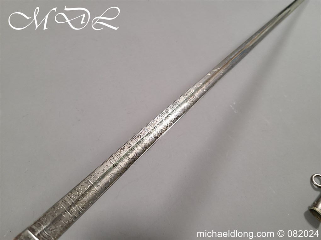Victorian Scots Fusiliers Guards Levee Sword – Hon G Vernon - Image 15