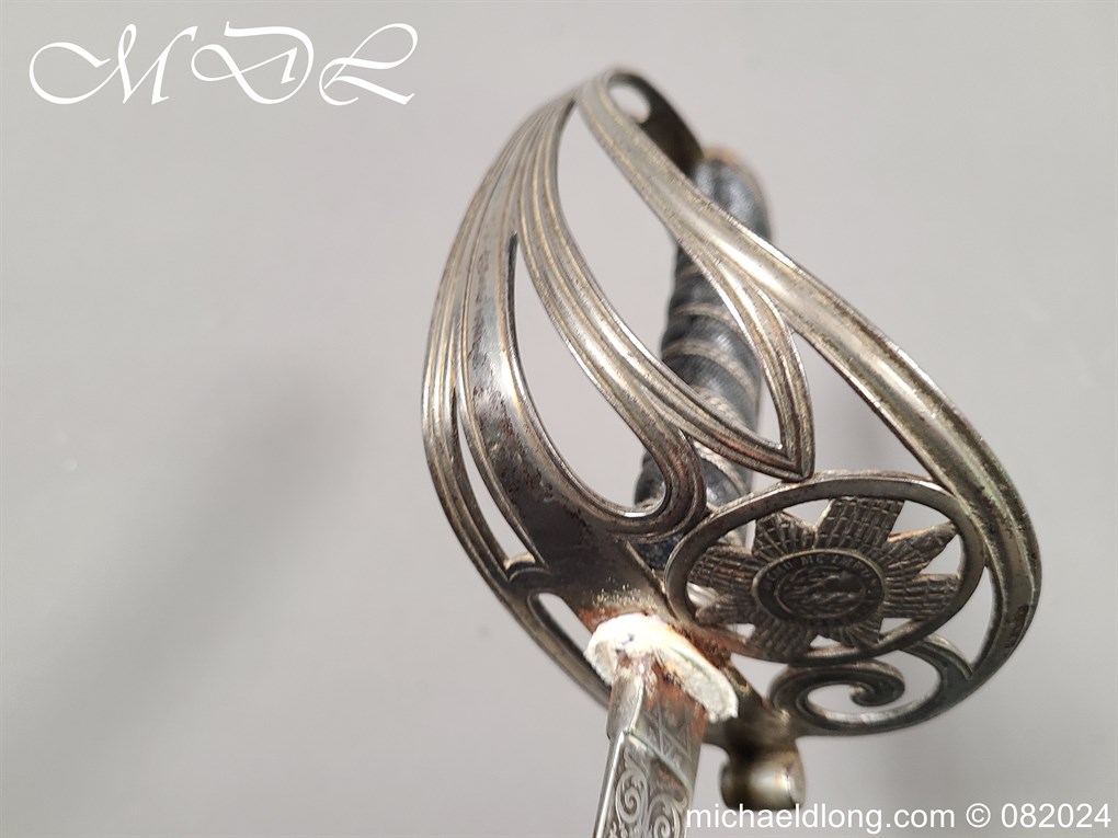 Victorian Scots Fusiliers Guards Levee Sword – Hon G Vernon - Image 8