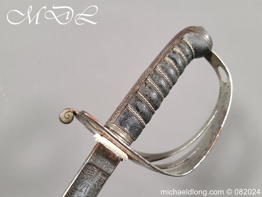 Victorian Scots Fusiliers Guards Levee Sword – Hon G Vernon - Image 7
