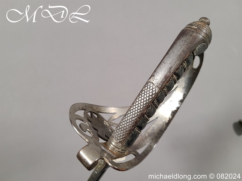 Victorian Scots Fusiliers Guards Levee Sword – Hon G Vernon - Image 6