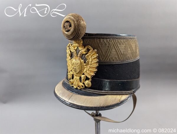 Austrian Infantry Officer’s Shako c1900 - Image 6