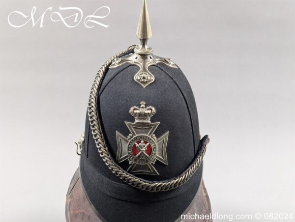 Haddington Rifle Volunteers Officers Home Service Helmet - Image 20