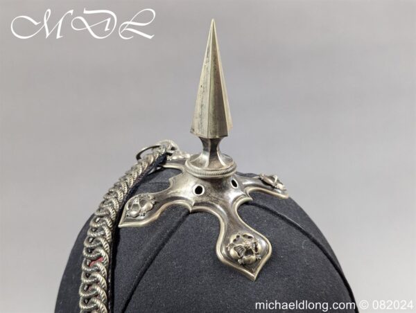 Haddington Rifle Volunteers Officers Home Service Helmet - Image 17