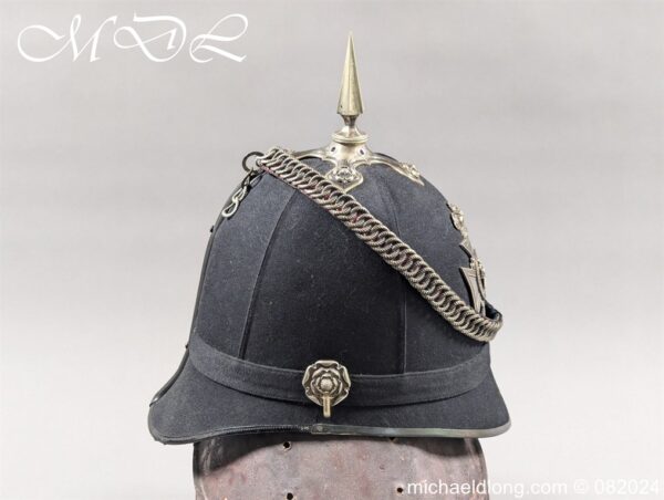 Haddington Rifle Volunteers Officers Home Service Helmet - Image 16