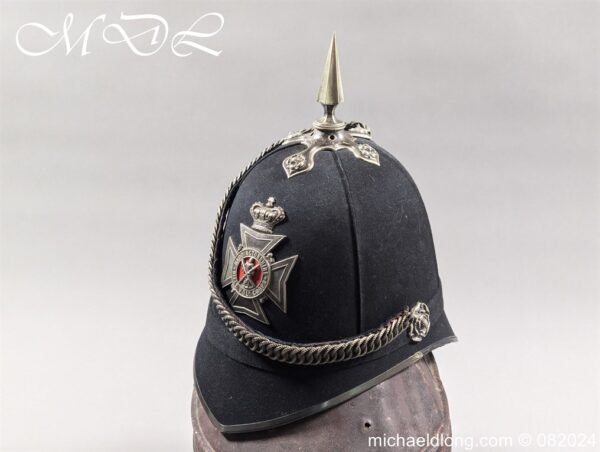 Haddington Rifle Volunteers Officers Home Service Helmet - Image 8