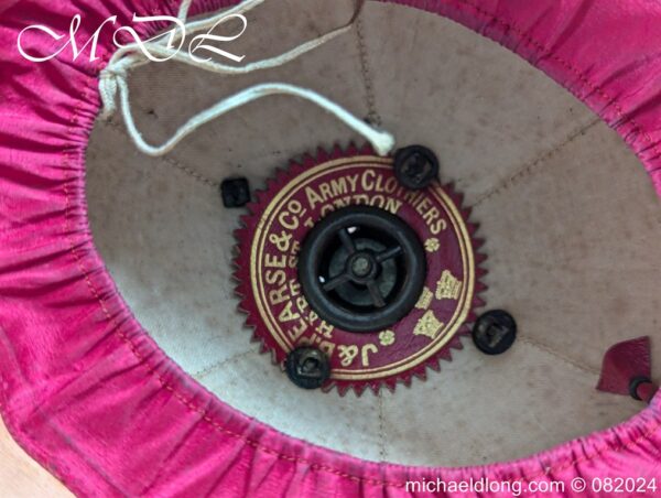 Haddington Rifle Volunteers Officers Home Service Helmet - Image 5