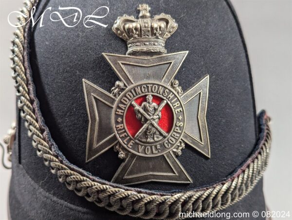 Haddington Rifle Volunteers Officers Home Service Helmet - Image 4