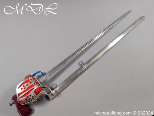Gordon Highlanders Basket Hilt Officers Sword