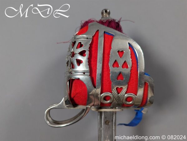 Gordon Highlanders Basket Hilt Officers Sword - Image 8