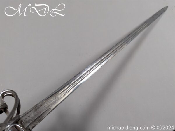 Victorian 71st HLI Basket Hilt Officers Sword - Image 20