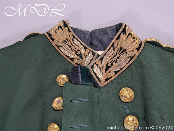 Royal Company of Archers Victorian Full Dress Uniform Named to J E B Baillie - Image 25
