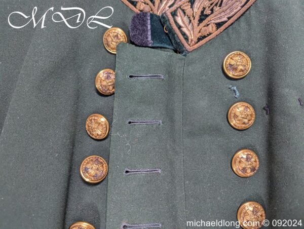 Royal Company of Archers Victorian Full Dress Uniform Named to J E B Baillie - Image 24