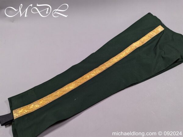 Royal Company of Archers Victorian Full Dress Uniform Named to J E B Baillie - Image 5