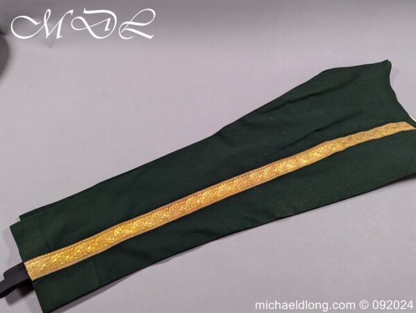 Royal Company of Archers Victorian Full Dress Uniform Named to J E B Baillie - Image 4