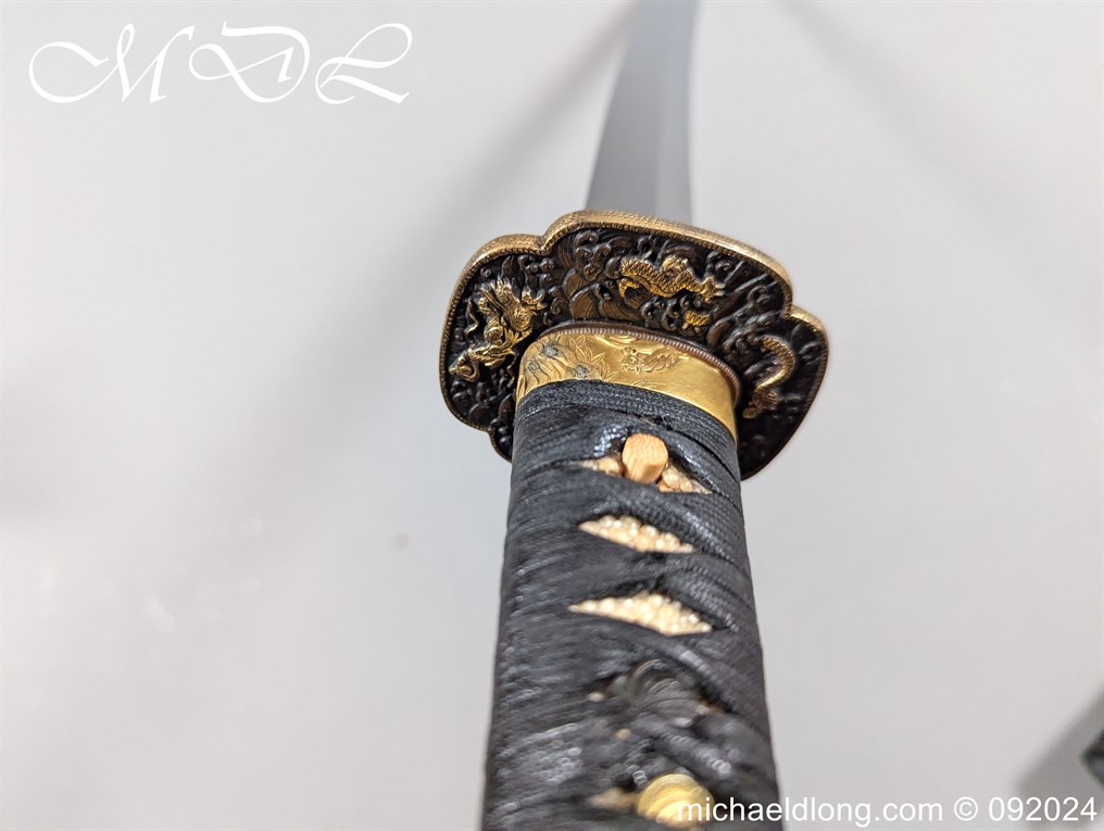 Japanese 19th C  Wakizashi - Image 11