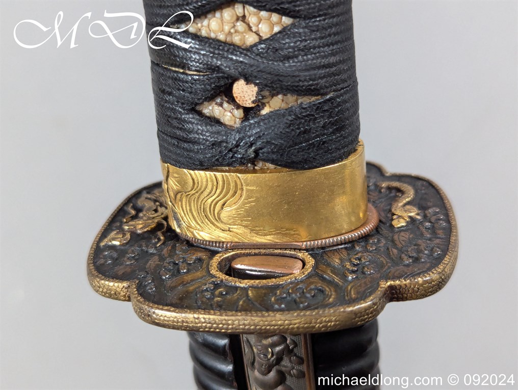 Japanese 19th C  Wakizashi - Image 6