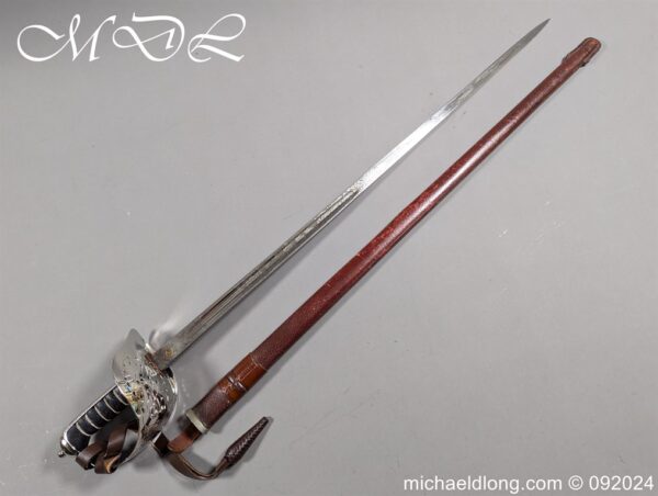 British George 6th Infantry Sword Parade Condition