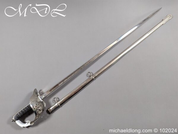 Northumberland Fusiliers Edward 7th Levee Sword