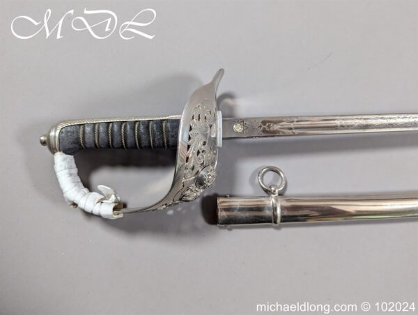 Northumberland Fusiliers Edward 7th Levee Sword - Image 2