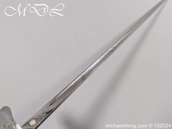 Northumberland Fusiliers Edward 7th Levee Sword - Image 24