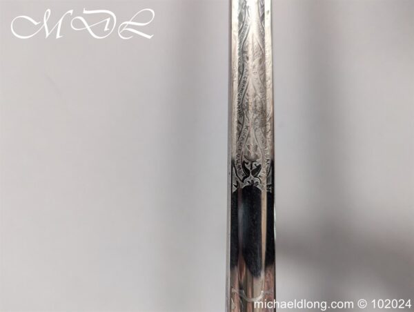 Northumberland Fusiliers Edward 7th Levee Sword - Image 22