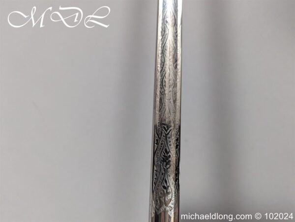 Northumberland Fusiliers Edward 7th Levee Sword - Image 21