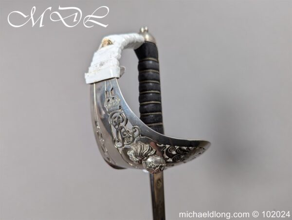 Northumberland Fusiliers Edward 7th Levee Sword - Image 5