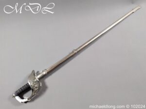 Northumberland Fusiliers Edward 7th Levee Sword